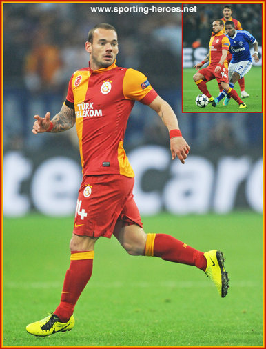 Wesley Sneijder - Galatasaray - Champions League 2012-13.