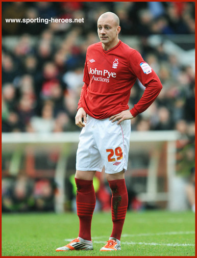 Alan Hutton - Nottingham Forest - League Appearances