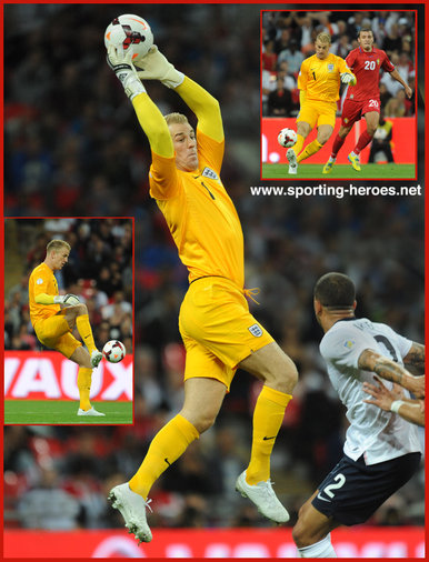 Joe Hart - England - 2014 World Cup Qualifying Matches.