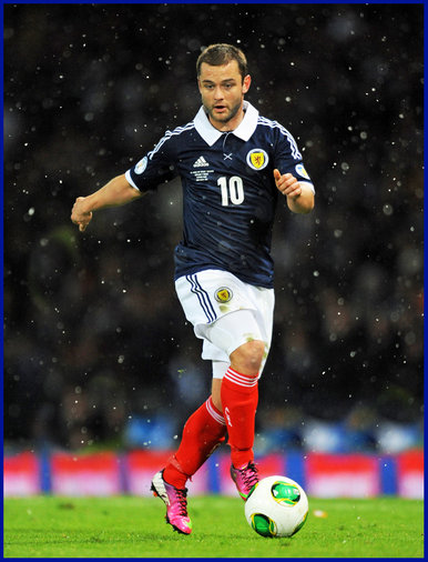 Shaun Maloney - Scotland - FIFA 2014 World Cup qualifying matches.