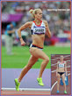 Lynsey SHARP - Great Britain & N.I. - 2012 European 800m Champion, in Helsinki.