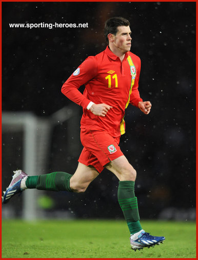 Gareth Bale - Wales - 2014 World Cup Qualifying matches for Wales.