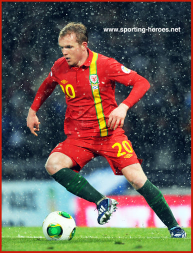 Jonathan WILLIAMS - Wales - 2014 World Cup Qualifying matches for Wales.