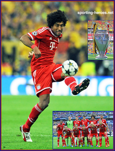 Dante - Bayern Munchen - 2013 Champion League Final - winner.