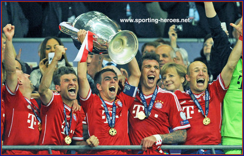 Philipp Lahm - Bayern Munchen - 2013 Champion League Final - winner.