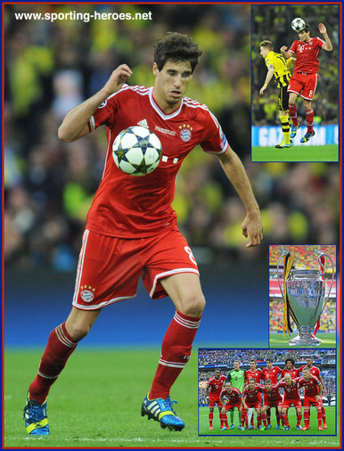 Javi MARTINEZ - Bayern Munchen - 2013 Champion League Final - winner.