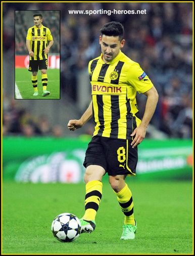 Ilkay GUNDOGAN - Borussia Dortmund - 2013 Champions League Final.