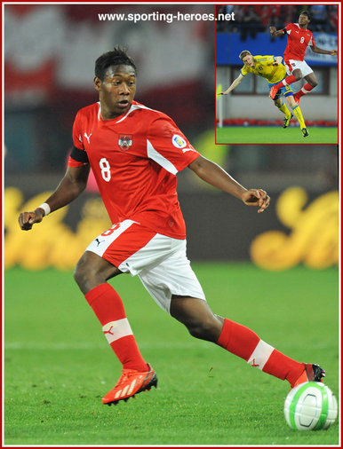 David Alaba - 2014 World Cup Qualifying matches.