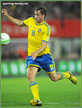 Johan ELMANDER - Sweden - 2014 World Cup Qualifying matches for Sweden.