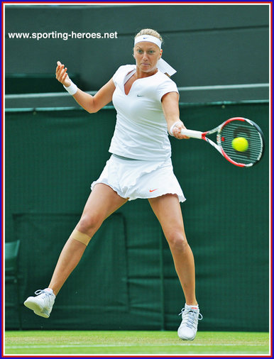 Petra Kvitova - Czech Republic - Quarter finalist at Wimbledon 2013.