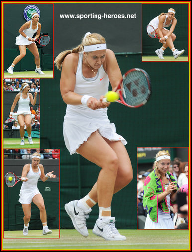 Sabine Lisicki - Germany - Runner-up at Wimbledon 2013 in Ladies singles.