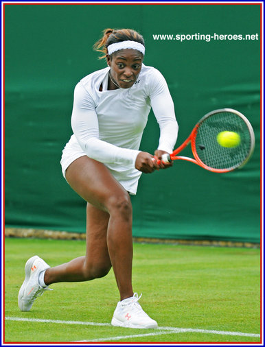 Sloane STEPHENS - U.S.A. - 2013 : Semis finalist in Australia, Quarter finalist at Wimbledon.