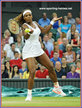 Serena WILLIAMS - U.S.A. - Shock defeat at Wimbledon 2013 for Champion Serena.