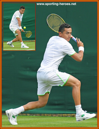 Nicolas Almagro - Last sixteen in at French Championship.