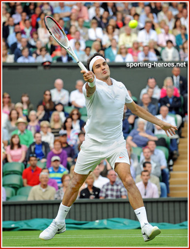 Roger Federer - Switzerland - 2013: "Only" last 16 in Paris and whoops at Wimbledon !