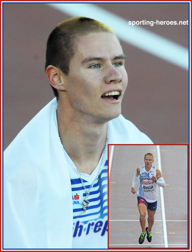 Paval MASLAK - Czech Republic - 2012: European 400 metres Champion.