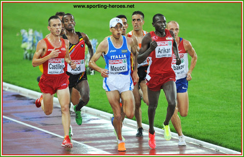 Daniele Meucci - Italy - 2012 silver medal at European Championships 10,000m.