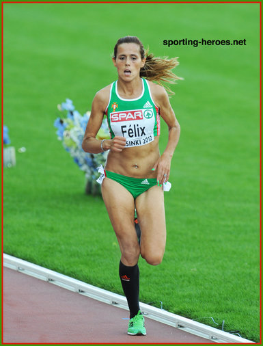 Ana Dulce FELIX - Portugal - 2012 European 10,000m Champion in Helsinki.