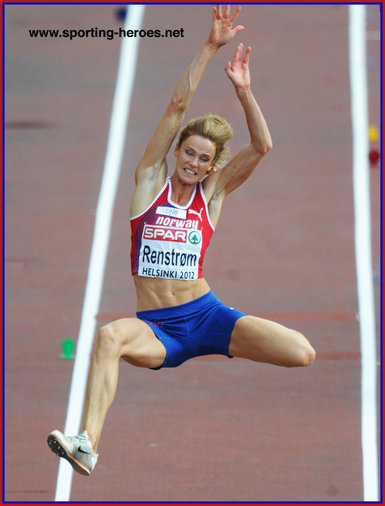 Margrethe RENSTROM - Norway - 2012: Bronze medal at European Championships.