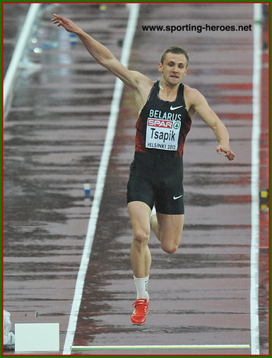 Aliaksei  TSAPIK - Belarus - 2012: Bronze medal at European Championships.
