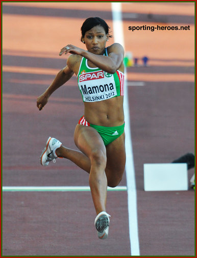 Patrícia  MAMONA - Portugal - 2012: Portugese National record at European Championships.
