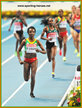 Tirunesh DIBABA - Ethiopia - 2013 World Champion in Moscow in women's 10,000 metres.