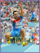 Aleksandr MENKOV - Russia - 2013: World Champion long jump gold in Moscow.