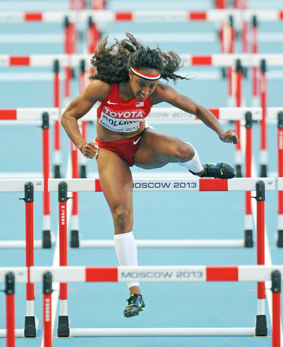 Brianna  ROLLINS - U.S.A. - 2013: World Championship 100m Hurdles winner.