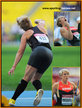 Christina OBERGFOLL - Germany - 2013 World Champion for the javelin in Moscow.