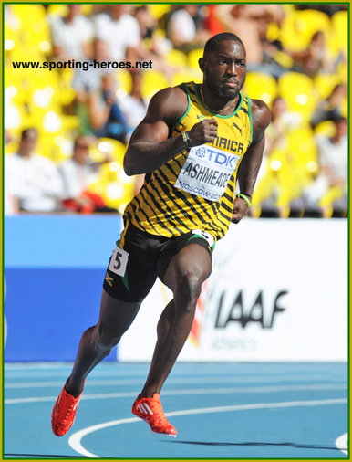 Nickel ASHMEADE - Jamaica - 2013: 4th mens 200m final at World Championships.