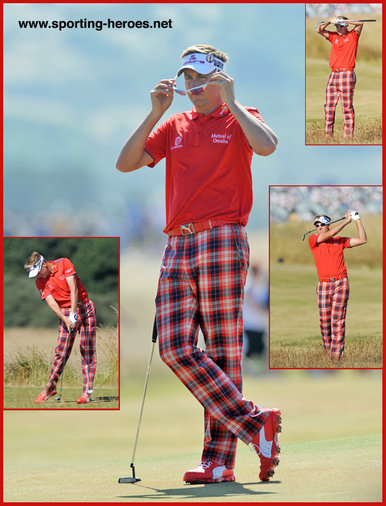 Ian Poulter - England - 2013: Joint 3rd at British Open.