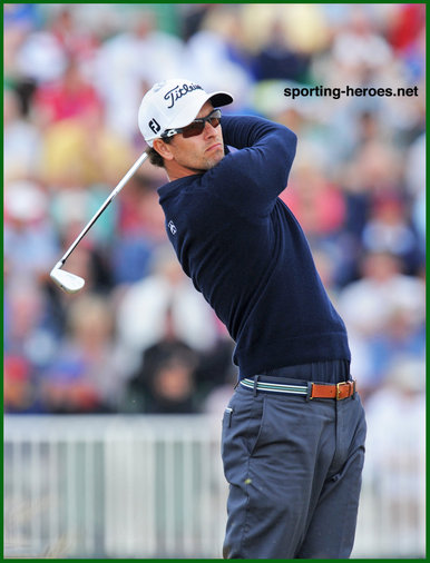 Adam Scott - Australia - 2013: Winner of Masters, 3rd. at British Open, 5th at PGA.