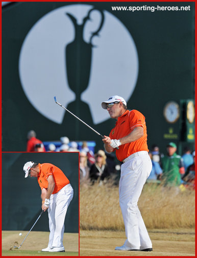 Lee Westwood - England - 2013: Third at the Open and eight at The Masters.