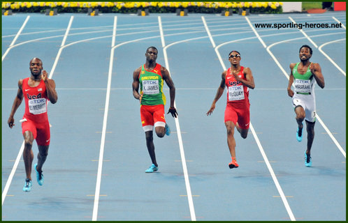 Yousef MASRAHI - Saudi Arabia - 7th. in 400m at 2013 World Championships.