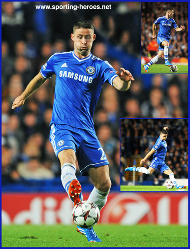 Gary Cahill - Chelsea FC - 2013/14 Champions League matches.