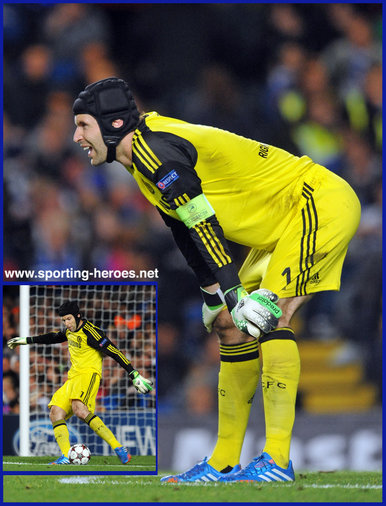 Petr Cech - Chelsea FC - 2013/14 Champions League matches for Chelsea.