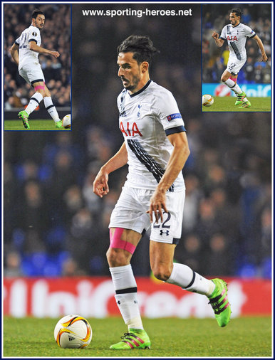 Nacer CHADLI - Tottenham Hotspur - Premiership Appearances