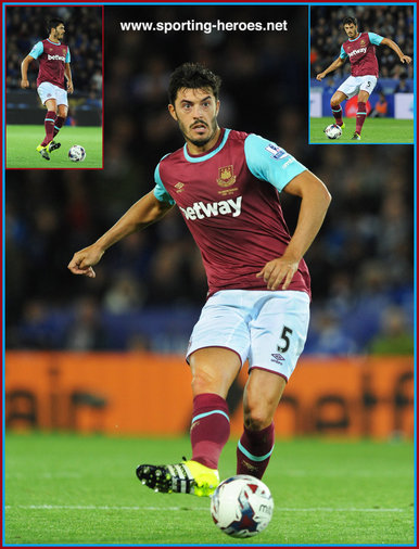 James Tomkins - West Ham United - League  Appearances