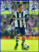Morgan AMALFITANO - West Bromwich Albion - Premiership Appearances