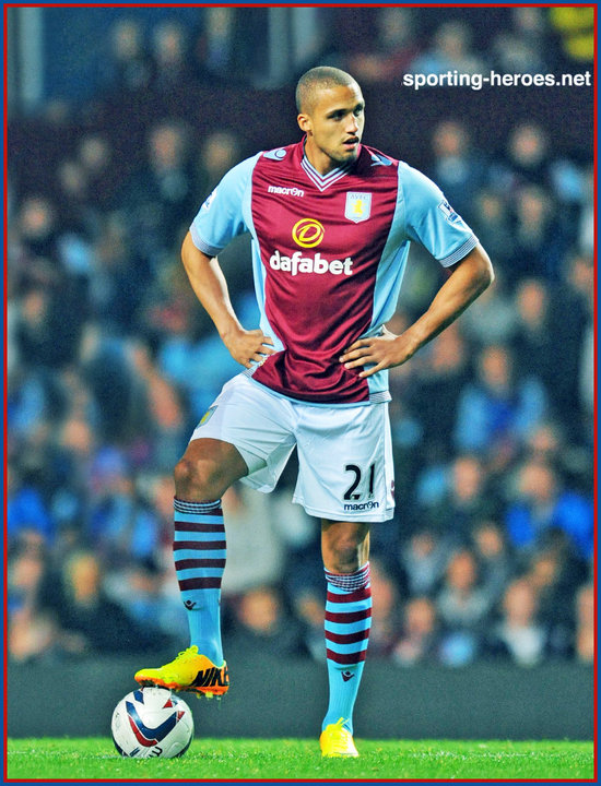 Jordan BOWERY - Premiership Appearances - Villa