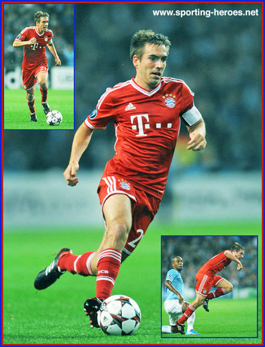 Philipp Lahm - Bayern Munchen - 2013/14 Champions League matches.