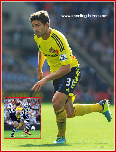 Fabio Borini - Sunderland FC - Premiership Appearances