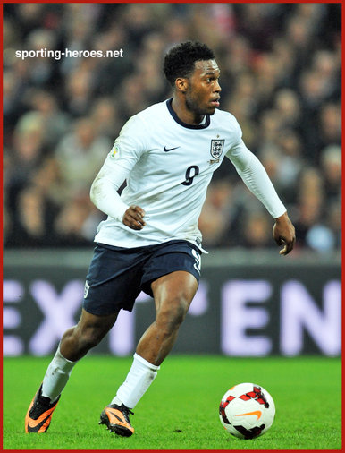 Daniel Sturridge - England - 2014 World Cup Qualifying matches.