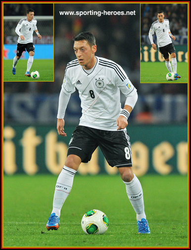 Mesut Ozil - Germany - FIFA 2014 World Cup qualifying matches.