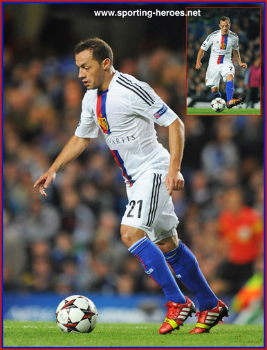 Marcelo DIAZ - Basel 1893 FC - 2013/14 Champions League matches.