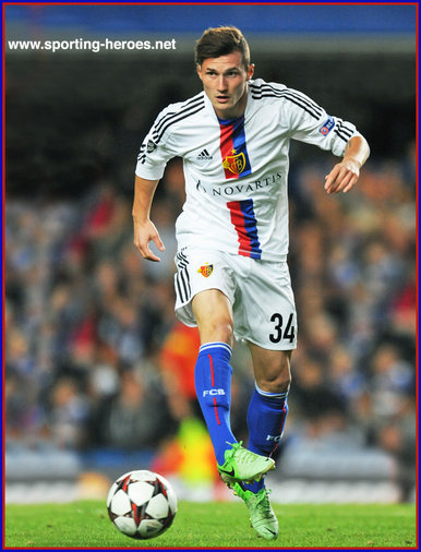 Taulant XHAKA - Basel 1893 FC - 2013/14 Champions League matches.