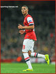 Kieran GIBBS - Arsenal FC - 2013/14 Champions League matches.