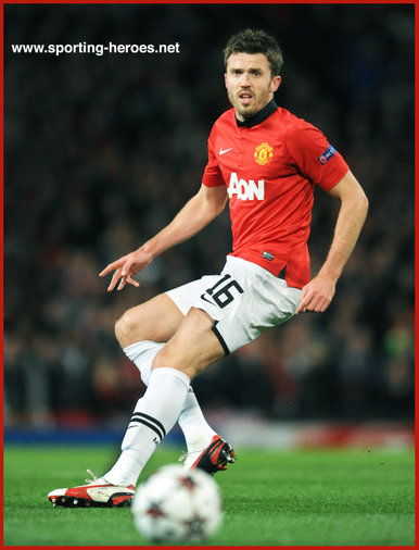 Michael Carrick - Manchester United - 2013/14 Champions League matches.