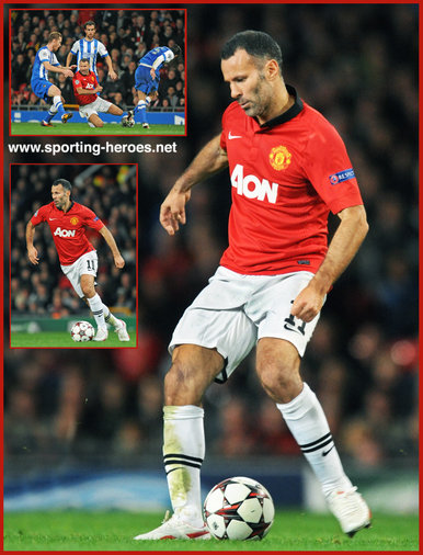 Ryan Giggs - Manchester United - 2013/14 Champions League matches.