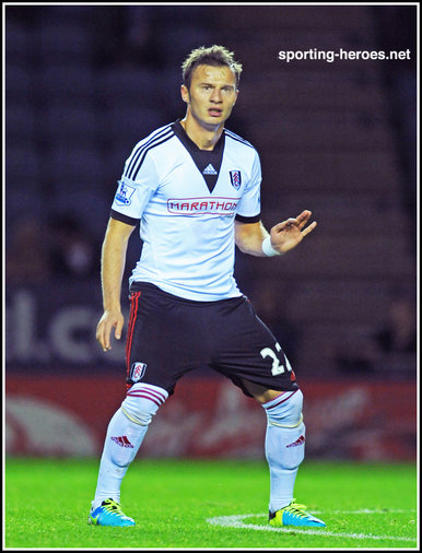 Elsad ZVEROTIC - Fulham FC - League Appearances